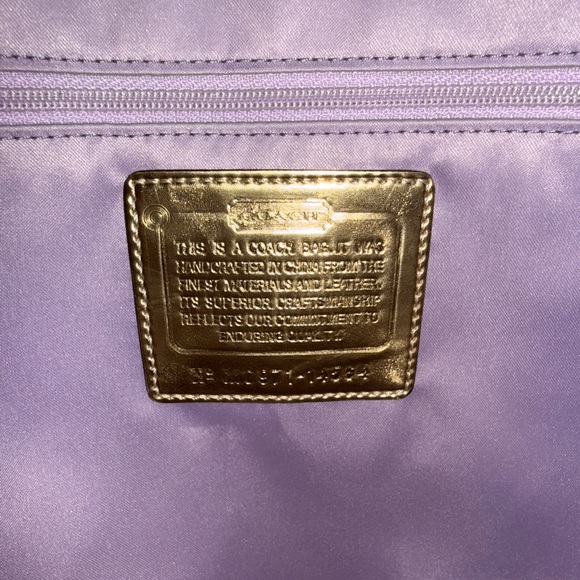 Like New - Coach Poppy Spotlight Tote (M0971-14564) - Picture 2 of 12